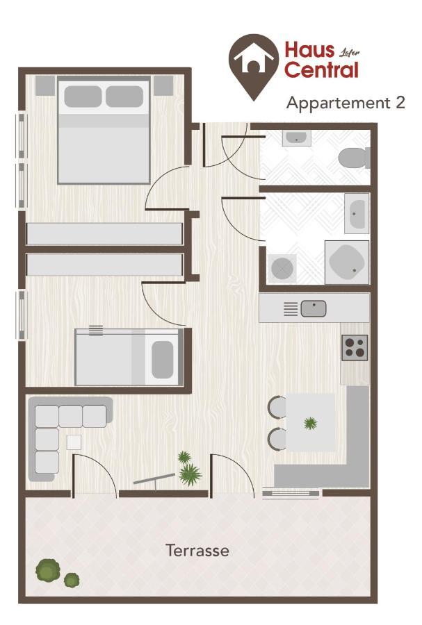 Haus Central โลเฟอร์ ภายนอก รูปภาพ