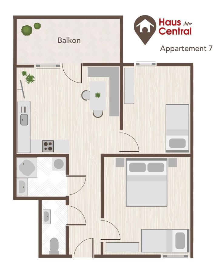 Haus Central โลเฟอร์ ภายนอก รูปภาพ