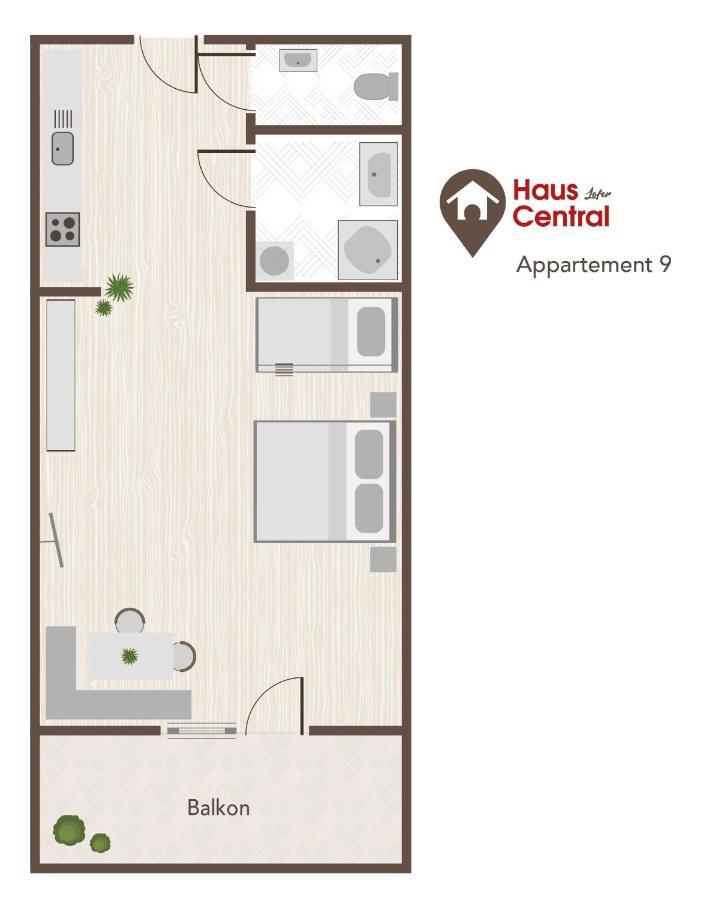 Haus Central โลเฟอร์ ภายนอก รูปภาพ